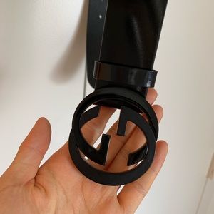 Gucci patent leather belt 80/32